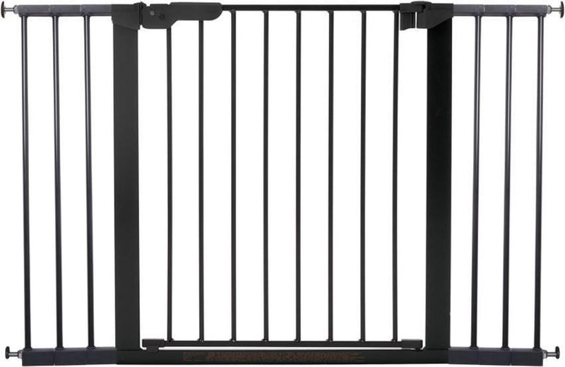 Babydan premier all-in-one traphekje zonder boren - 73,5 - 119 cm - klembevestiging - zwart