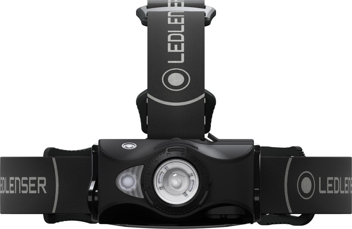 Ledlenser mh8 hoofdlamp oplaadbaar - 600 lumen -focusseerbaar - zwart
