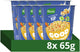 Knorr good noodles - kip - klaar in 3 minuten - 8 x 65 g
