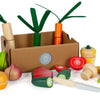 Small foot - houten snij- en groenten speelset fresh, 14dlg.