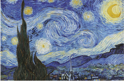 Educa legpuzzel starry night miniatuur 1000 stukjes kunst puzzel.