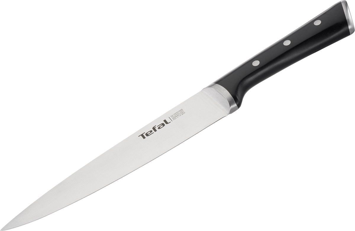 Tefal ice force k23207 - snijmes - 20 cm - rvs - ergonomisch handvat - precisieslijping
