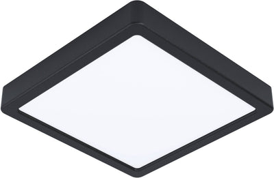 Eglo fueva 5 opbouwlamp - led - 21 cm - zwart wit - dimbaar