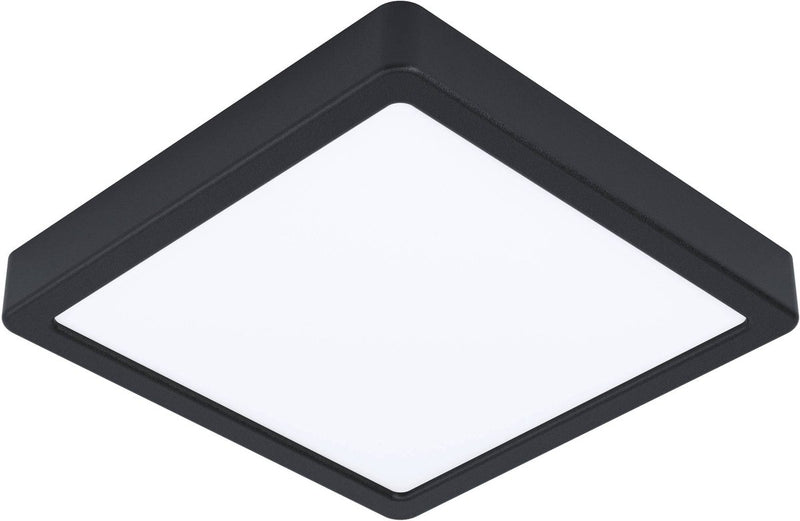 Eglo fueva 5 opbouwlamp - led - 21 cm - zwart wit - dimbaar