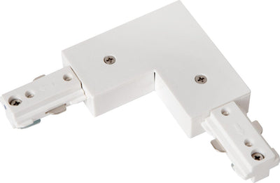 Lucide track l-koppelstuk - 1-fase railsysteem railverlichting - rechts - wit (uitbreiding)