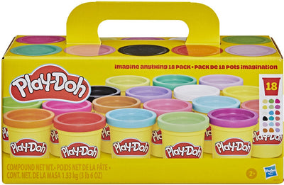 Play-doh stel je alles voor - 18 kleipotjes