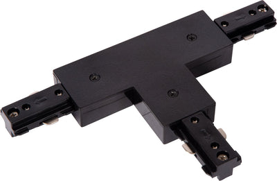 Lucide track t-koppelstuk b - 1-fase railsysteem railverlichting - zwart (uitbreiding)
