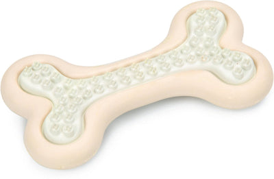 Beeztees puppy dental bot - puppy speelgoed - puppy kauwspeelgoed - hondenspeelgoed - roze - 10x5,5x2 cm