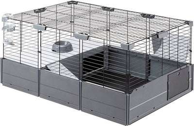 Ferplast -konijnenhok-multipla-107,5x72x50-cm-zwart