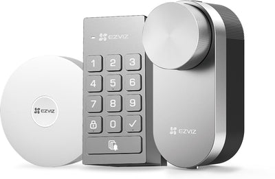 Ezviz dl01 pro + a3 slimme woninghub - slim deurslot - multifunctioneel toetsenpaneel - bluetooth - toegang op afstand - sleutelloze toegang