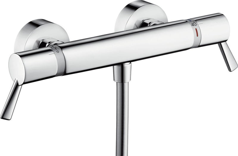 Hansgrohe ecostat comfort care thermostatische douchekraan - met verlengde grepen - 15 cm hartafstand - chroom