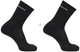 Salomon - evasion crew socks | 2-pack | sokken | maat s 36-38 - zwart