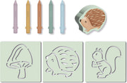 Little dutch badkrijtjes forest friends - 9dlg. - afbeelding 1