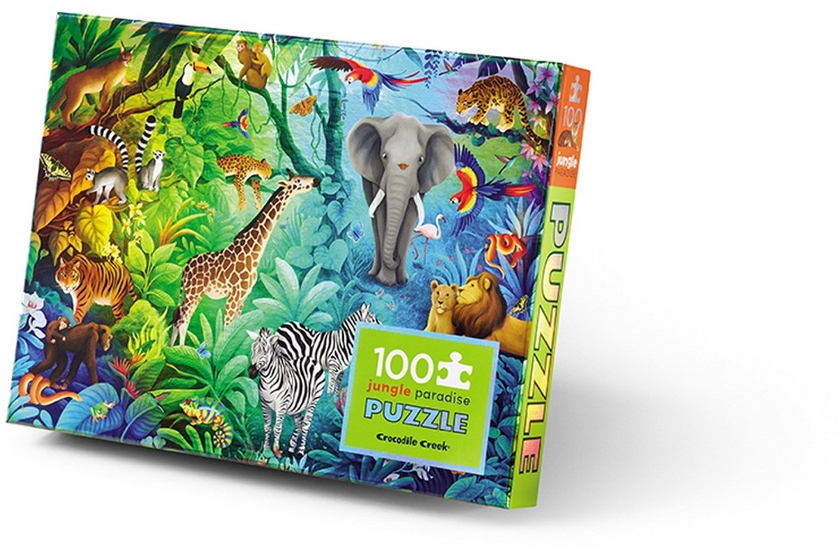 Crocodile creek 100 stuks holografisch jungle paradijs.