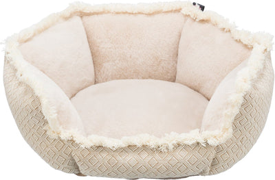Trixie - hondenmand boho - hoekig - beige - 65x65 cm