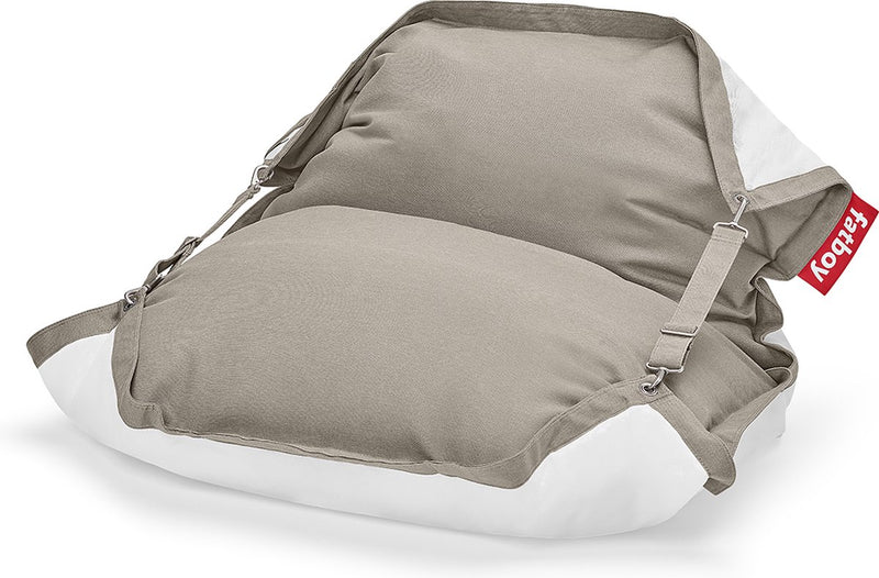 Fatboy floatzac drijvende water zitzak grijs - 180h x 134b cm - voor op het water of op het droge