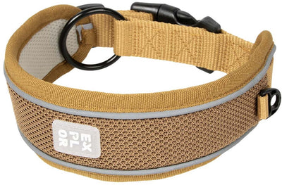 Explor duvoplus ultimate fit halsband control classic voor honden xs-30-33cm honey gold
