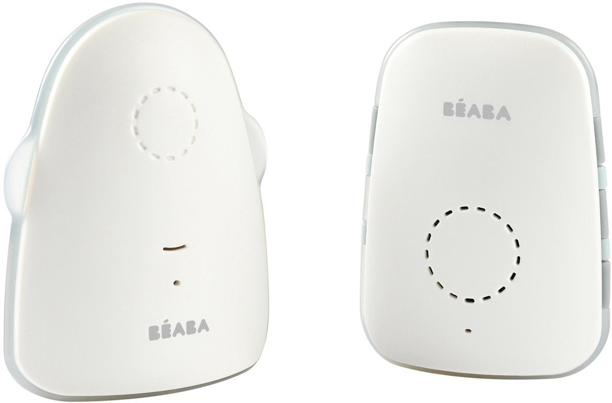 Béaba simply zen babyfoon - storingsvrije monitor met srhs-frequentierotatie - 0-golftechnologie voor de nachtmodus - walkie-talkie om je kindje gerust te stellen - bereik tot 300 m - vox-stemactivatie - wit