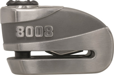 Abus motorslot schijfremslot met alarm - granit™ detecto xplus 8008 2.0 - security level 19 - art-4 grijs - geschikt voor motoren - scooters