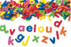 Colorations - zelfklevende foam letters alfabet, set van 360