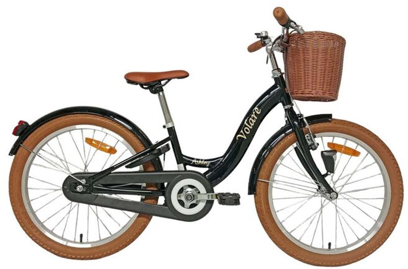Ngk ashley kinderfiets - meisjes - 24 inch - zwart