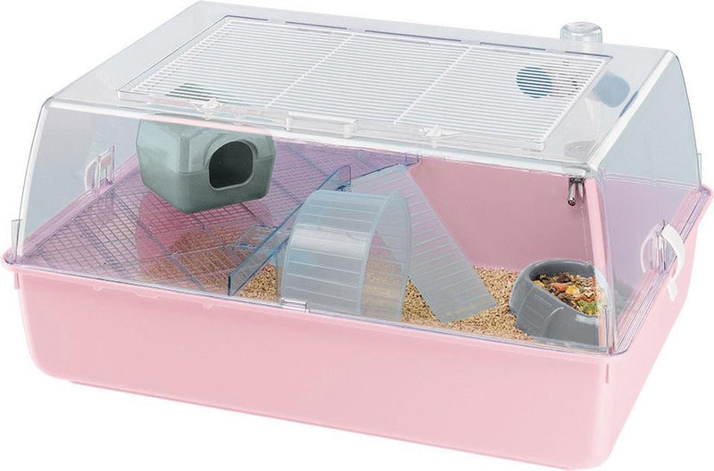 Ferplast mini duna hamsterkooi - assorti - 55 x 39 x 27 cm one size