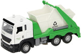 Lobbes speelgoed bv truck met afvalcontainer licht geluid - afbeelding 1