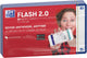 Oxford flash 2.0 - flashcards - blanco - a7 - blauwe rand - 80 stuks