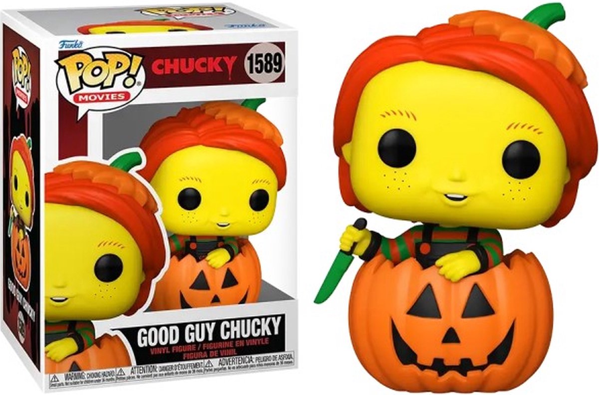 Funko chucky good guy chucky vinyl figuur 1589 pop! meerkleurig