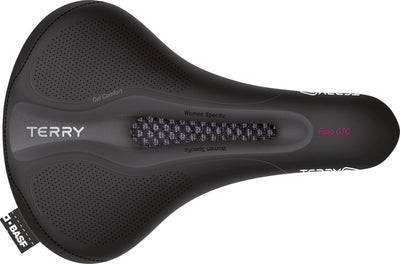 Terry zadel fisio gtc max gel dames zwart - zdt154