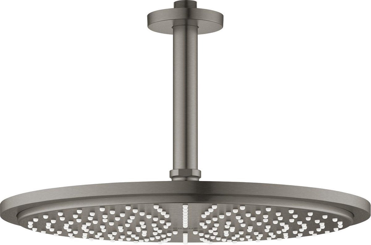 Grohe rainshower cosmopolitan hoofddouche - regendouche ã¸ 31 cm - inclusief plafond-douchearm - mat zwart