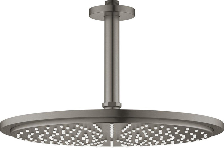 Grohe rainshower cosmopolitan hoofddouche - regendouche ã¸ 31 cm - inclusief plafond-douchearm - mat zwart