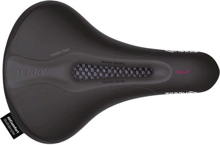 Terry zadel Fisio GT Max dames zwart