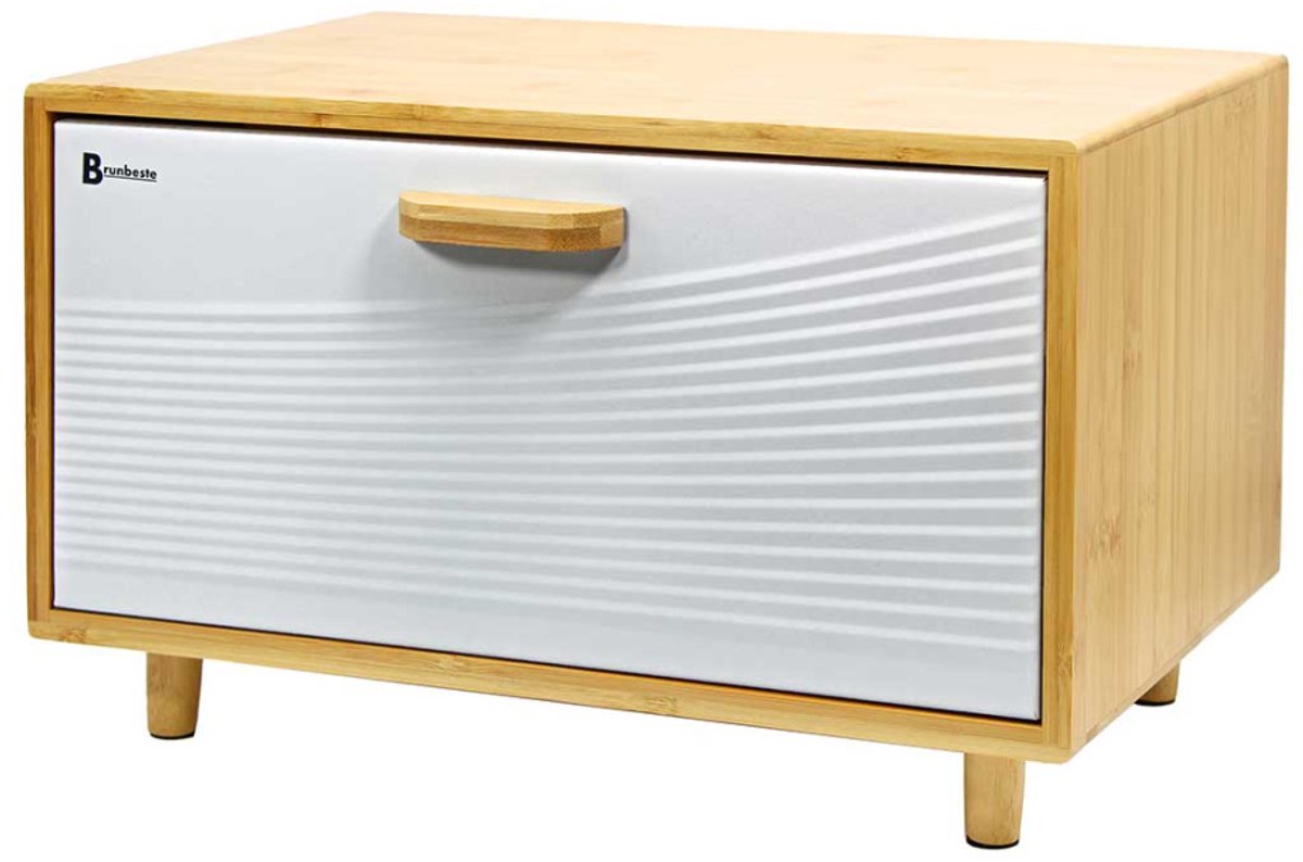 Brunbeste bamboe brooddoos voor brood 4253