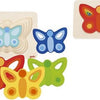 Goki lagenpuzzel vlinder, 5 lagen