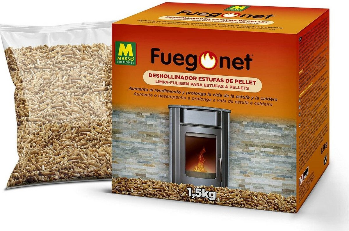 Masso 231296 pellet voor het verwijderen van roet bruin