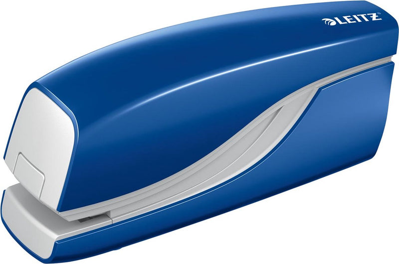 Leitz nexxt elektrische nietmachine voor contactloos nieten - niet tot 10 vel - blauw