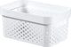 Curver infinity box dots 4,5l wit - 100% recycled