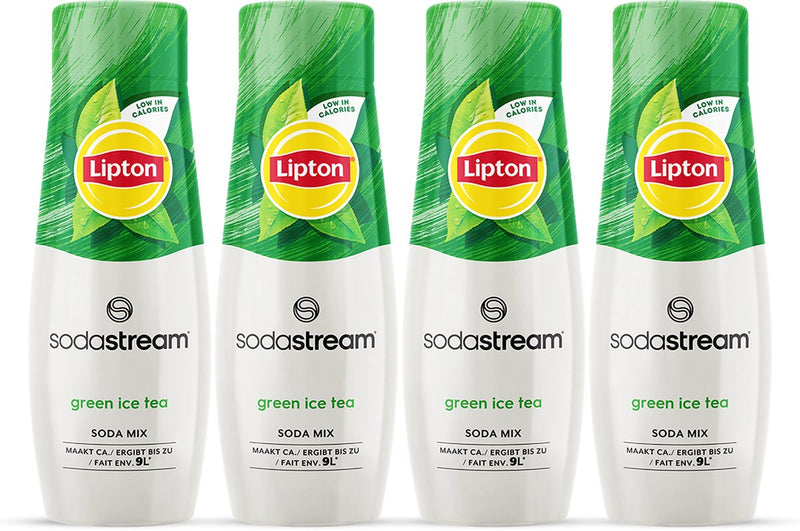 Sodastream lipton ice tea green siroop - 4 pack