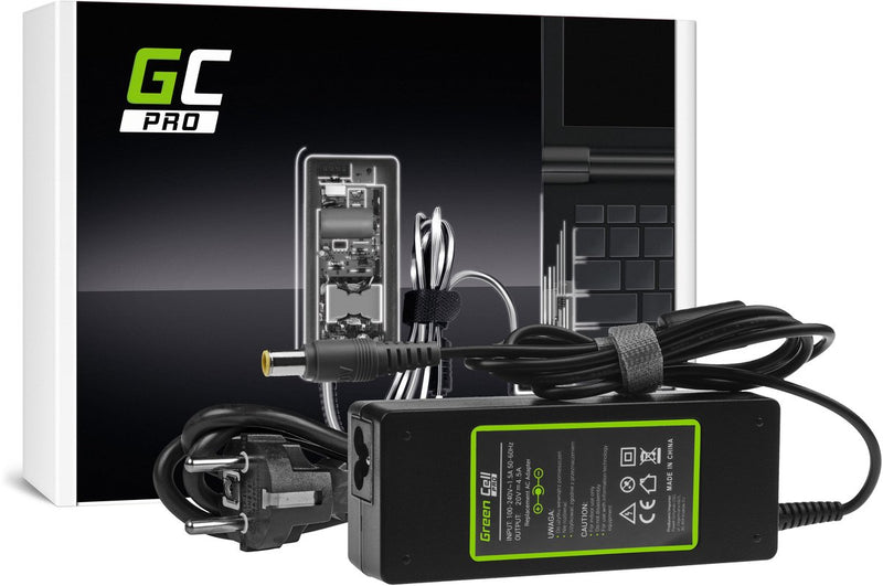 Green cell pro oplader ac adapter voor lenovo thinkpad t410 t420 t510 t520 t530 t60 t61 r60 r61 w510 w520 x201 20v 4.5a 90w