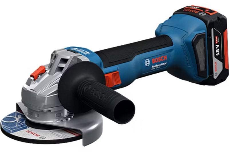 Bosch gws 18v-8 125mm solo doos accu haakse slijper