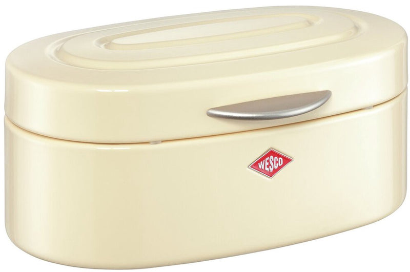 Wesco single elly broodtrommel | 8,5 liter | metaal - amandel | broodbewaardoos