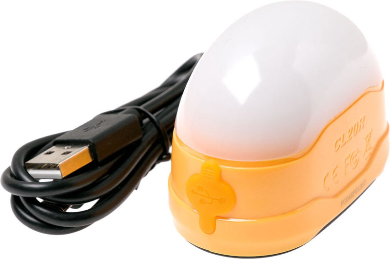 Fenix cl20r campinglamp fecl20r-o oplaadbare campinglamp, oranje, 300 lumen, kunststof