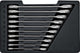 Bosch professional ringsteeksleutelset met ratel 10-delig - 1600a02au0