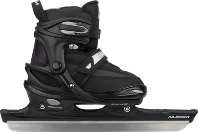 Nijdam kinderschaatsen verstelbaar - noren schaatsen - zwart - maat 37-40