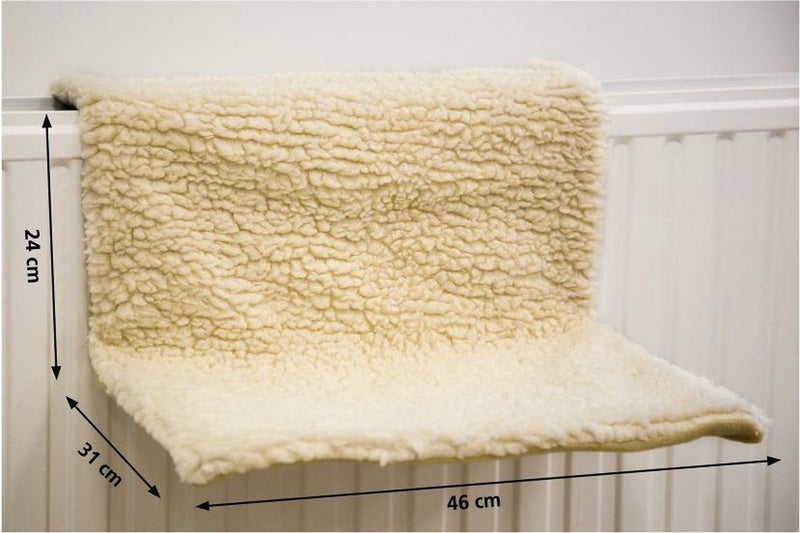Beeztees - kattenhangmat - creme - 46x31x24 cm one size