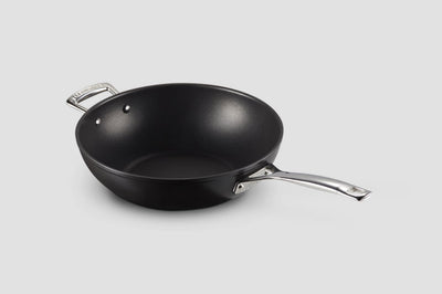 Le creuset wokpan met steel - les forgées tns - ø 30 cm 4.7 liter - standaard anti-aanbaklaag