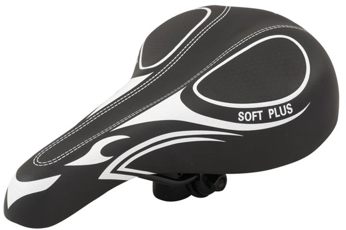 Dunlop fietszadel - racefiets mountainbikes - unisex - zwart