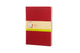 Moleskine cahier journals - extra large - blanco - rood - set van 3