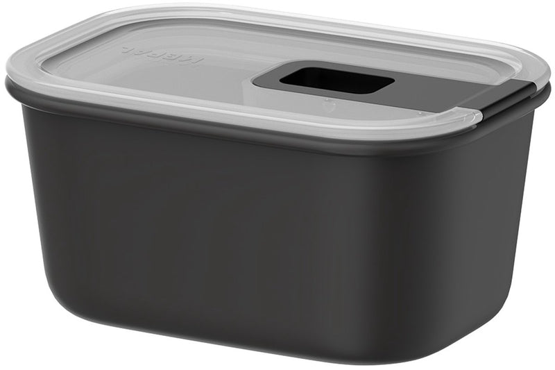 Mepal vershouddoos easyclip - 450 ml - vershoudbakjes met schuifsluiting - geschikt voor magnetron. stoomoven. koelkast en vriezer - nordic black